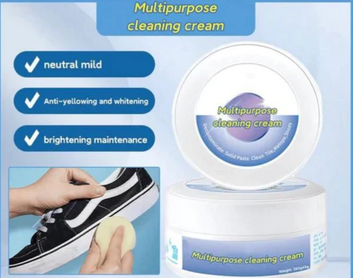 Multi Functional Shoe Stain Cleaning Cream