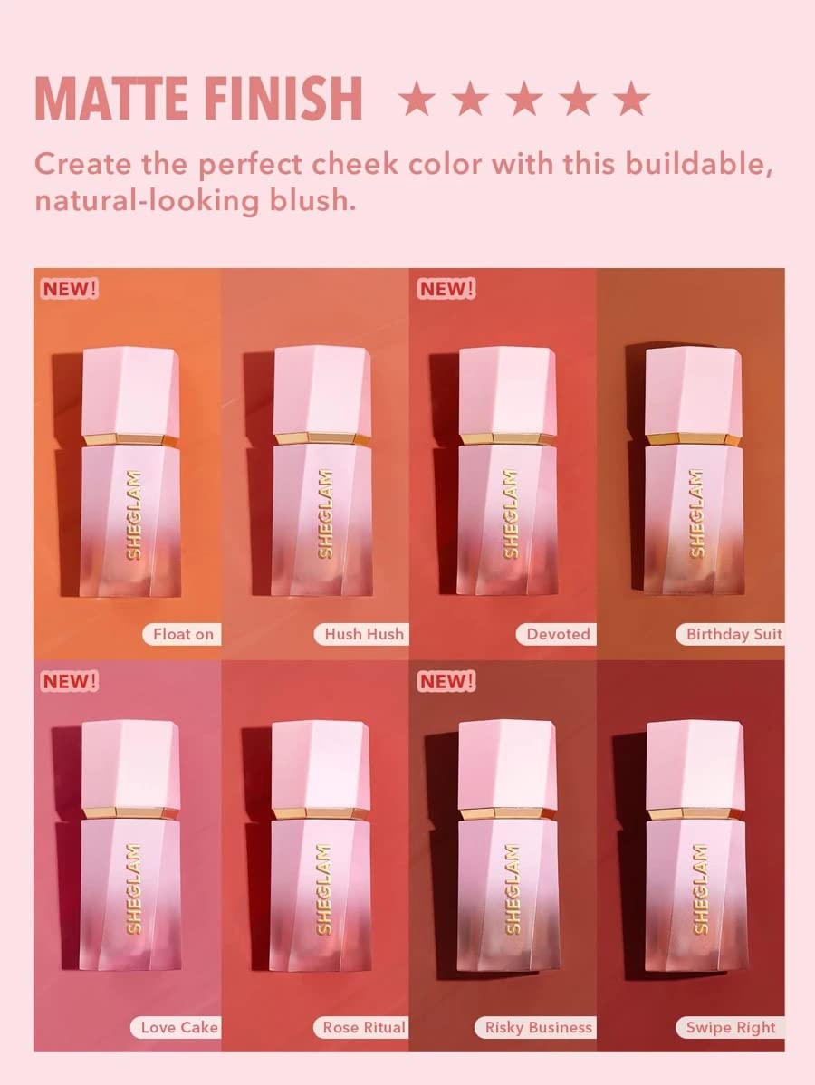 SHEGLAM Liquid Blush 5.2 ml (Authentic)