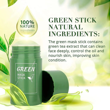BECUTE Professional™️ Herbal Green Tea Purifying Clay Stick Mask