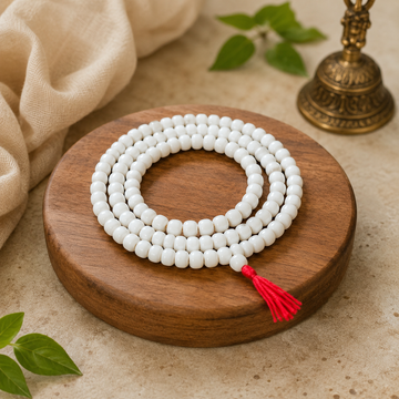 Premium Tulsi Japa Mala 108 Beads (6mm) | Original Tulsi Wood for Meditation