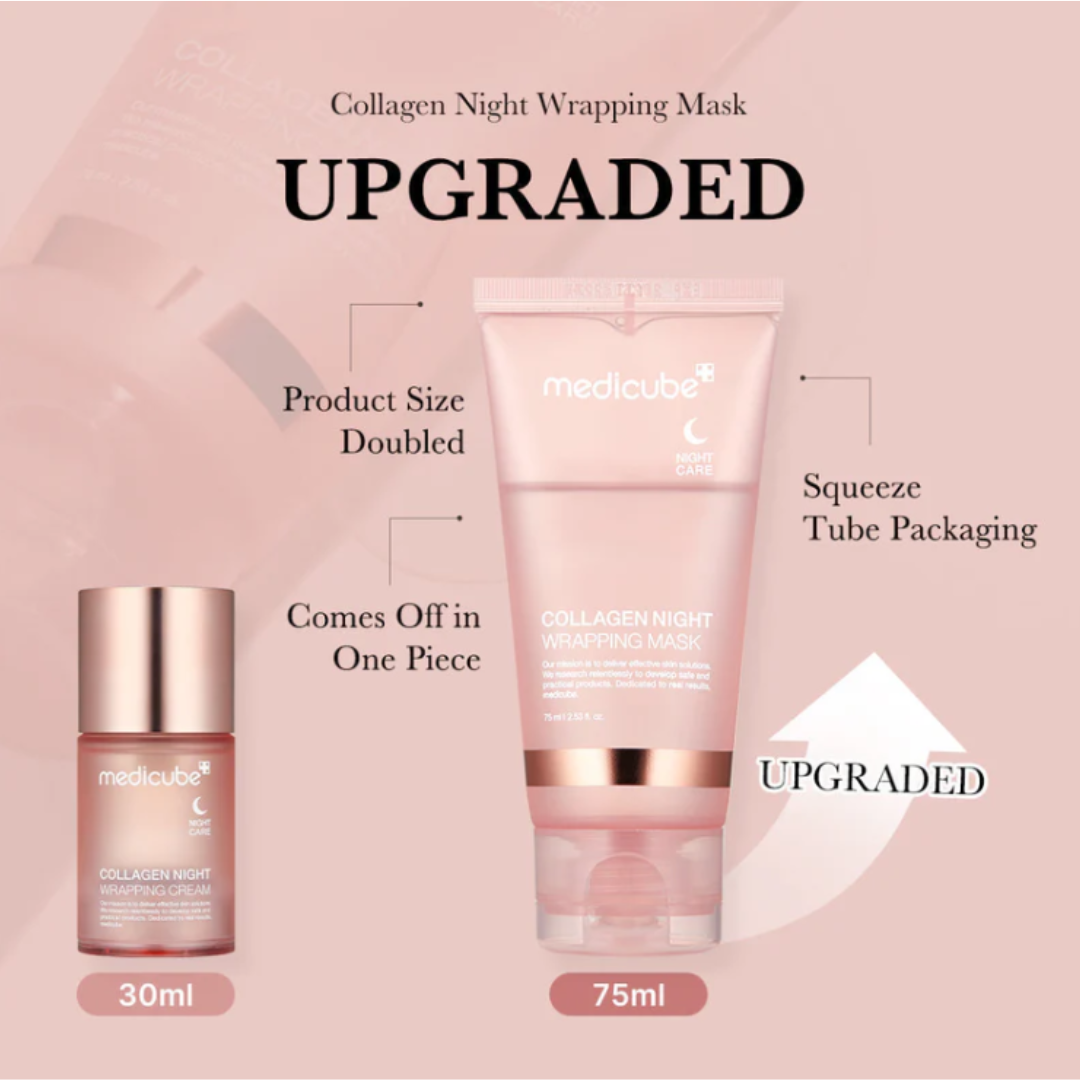 Medicube Collagen Night Wrapping Mask 75ml - Authentic