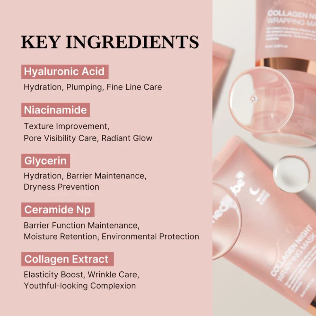 Medicube Collagen Night Wrapping Mask 75ml - Authentic