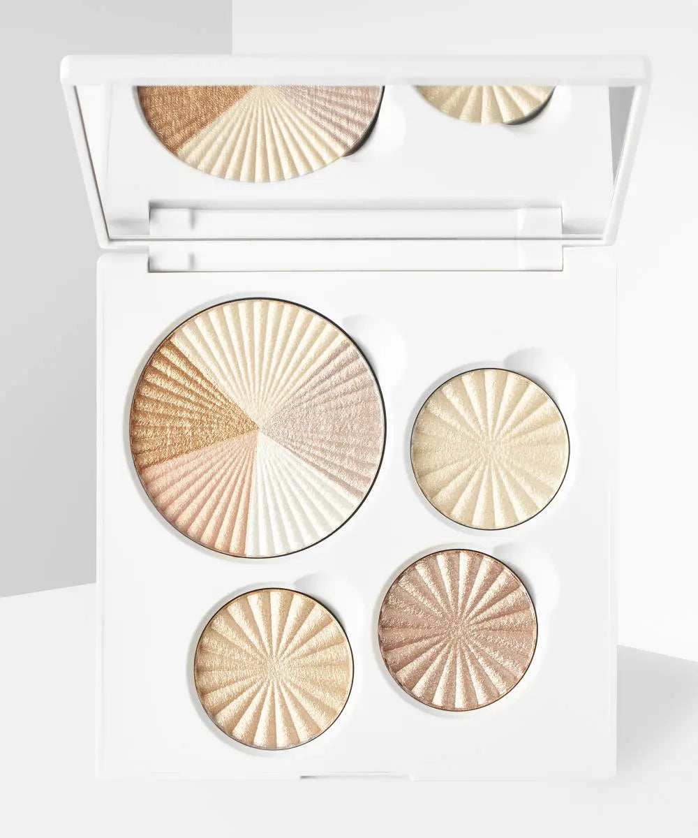 Daroge Glow up Makeup Highlighter Palette For Women (15x14.5 CM) PigKart
