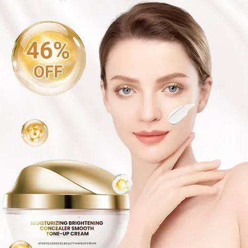 Brightening Tone Up Concealer Cream for Moisturizing And Smooth Finish