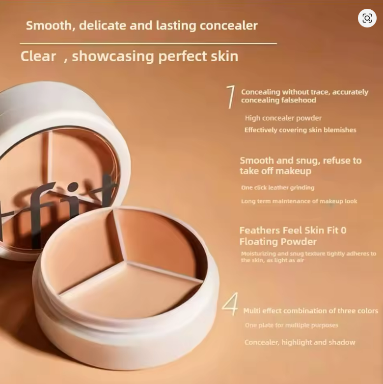 TFIT Tri Color Cover Up Pro Concealer - Authentic