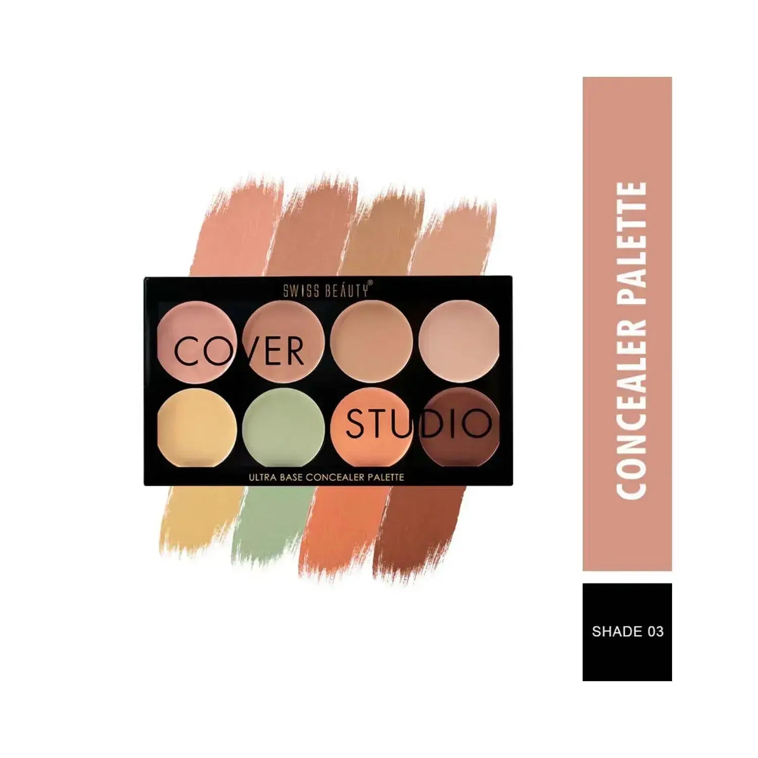 Swiss Beauty Cover Studio Ultra Base Concealer Palette 16g PigKart