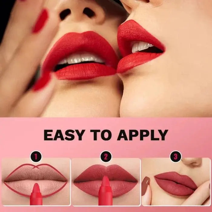 12 Colors Matte Lipstick Pen Poshure®