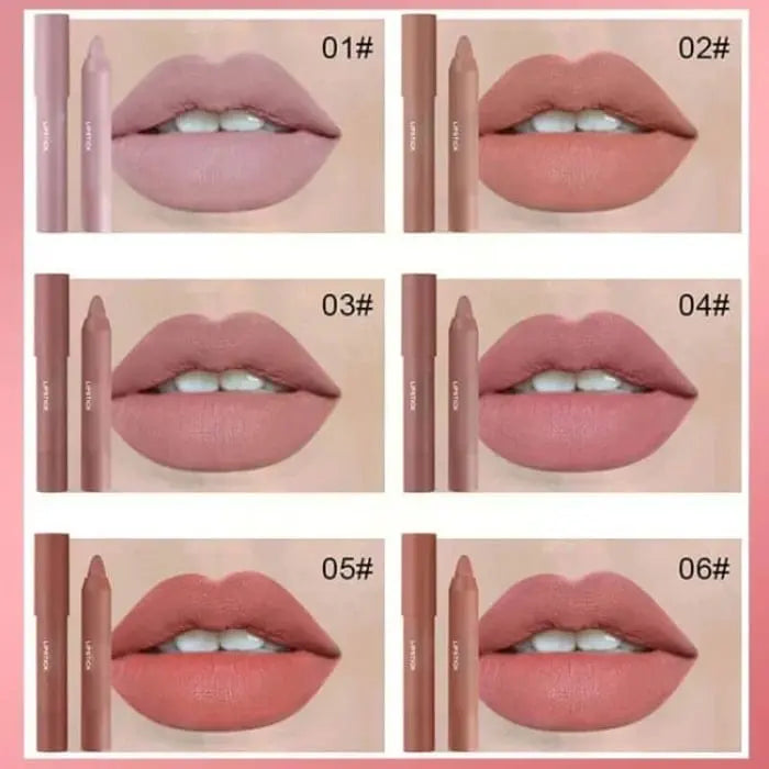 12 Colors Matte Lipstick Pen Poshure®