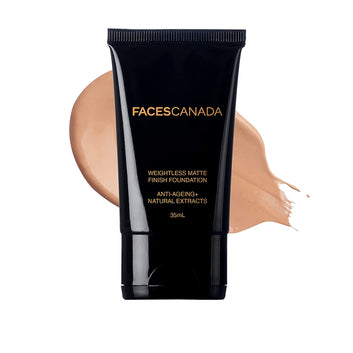 Faces Canada Weightless Matte Finish Foundation-Sand 04, 35 mL