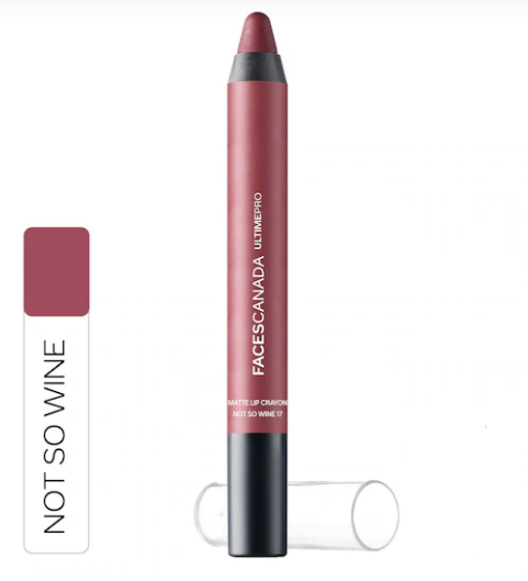 Faces Canada Ultime Pro Matte Lip Crayon 2.8 gm (Not So Wine 17)